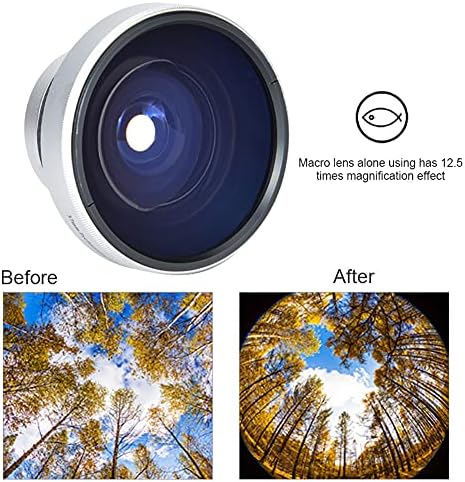 37mm 0.25X Super Fisheye Additional Lens - Strong Applicability - for Macro Closeup - for 37mm Caliber Camera Lenses - Image 4