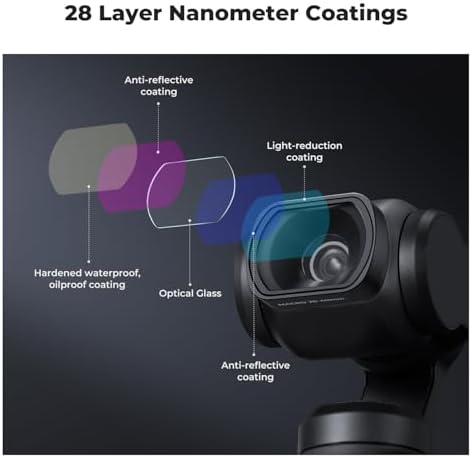 K&F Concept 10X Macro Lens Compatible with DJI Osmo Pocket 3, Close Up Filter HD Macro Photography Lens, Magnetic Attach/Multi-Coated/Optical Glass - Image 5