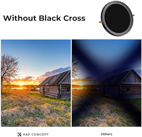 K&F CONCEPT 67mm Variable Fader ND2-32 ND Filter and CPL Circular Polarizing Lens Filter in 1 for Camera Lens Waterproof Neutral Density Polarizer Filter (Nano-D Series) - Image 4