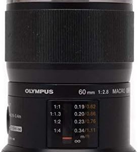 OM SYSTEM OLYMPUS M.Zuiko Digital ED 60mm F2.8 Macro For Micro Four Thirds System Camera, Weather Sealed Design, Focus Limit Switch Bright